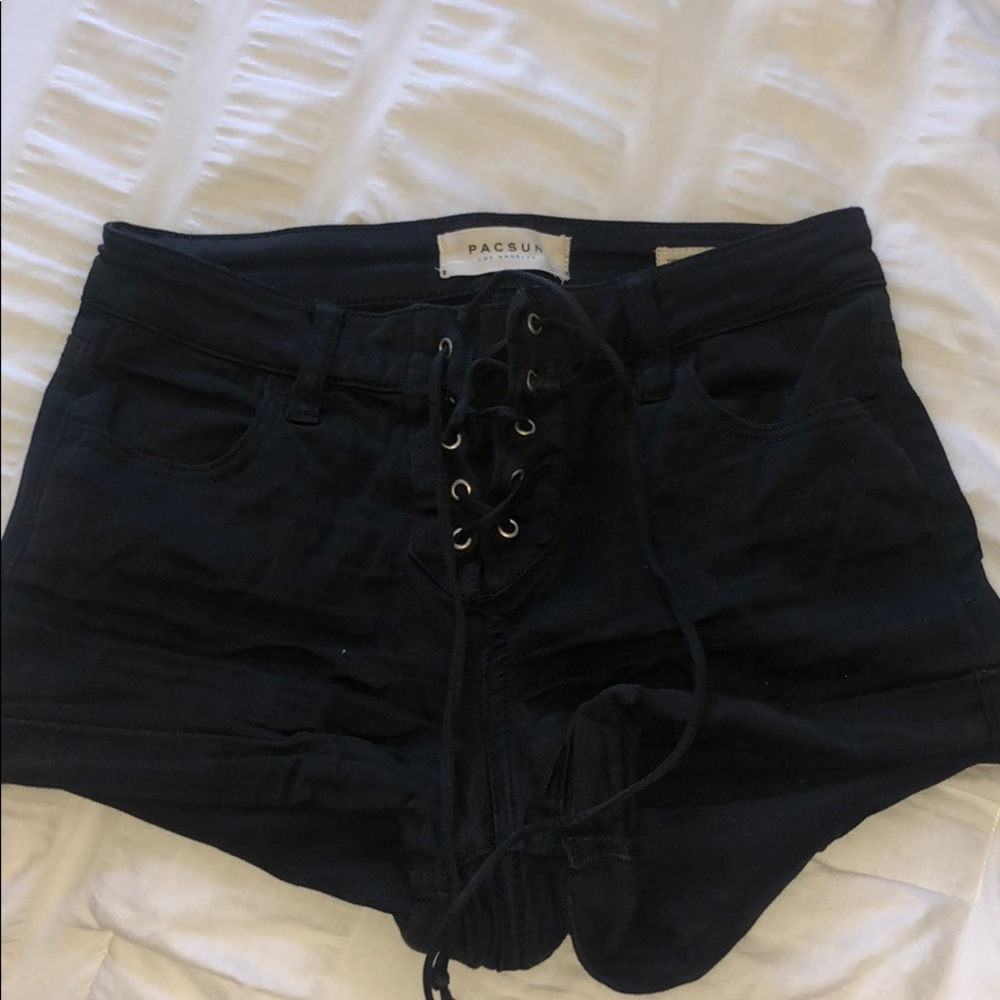 pacsun super stretch shortie